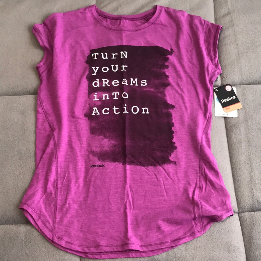NWT Reebok Speedwick Athletic Tee - Picture 3 of 6